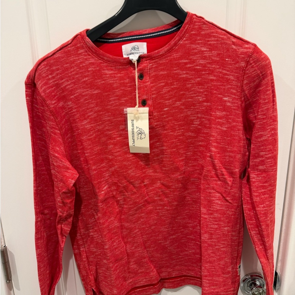Red Long Sleeve Shirt
